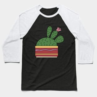 Cute Cactus Design #60: Cactus WIth Beautiful Flower Baseball T-Shirt